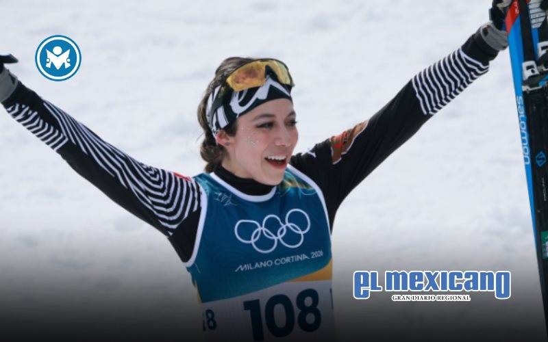Regina Mart&iacute;nez hace historia como primera mexicana en esqu&iacute; de fondo en Juegos Ol&iacute;mpicos de Invierno