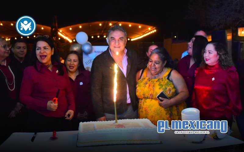 Siempre van a contar conmigo, la mejor manera de festejarme es estar con ustedes: Ruiz Uribe