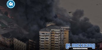 Incendio en edificio del centro de Guayaquil deja 400 afectados