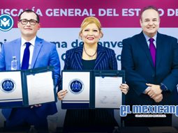 Fiscalía firma convenio con OXXO para fortalecer seguridad en Mexicali Fiscalía firma convenio con OXXO para fortalecer seguridad en Mexicali