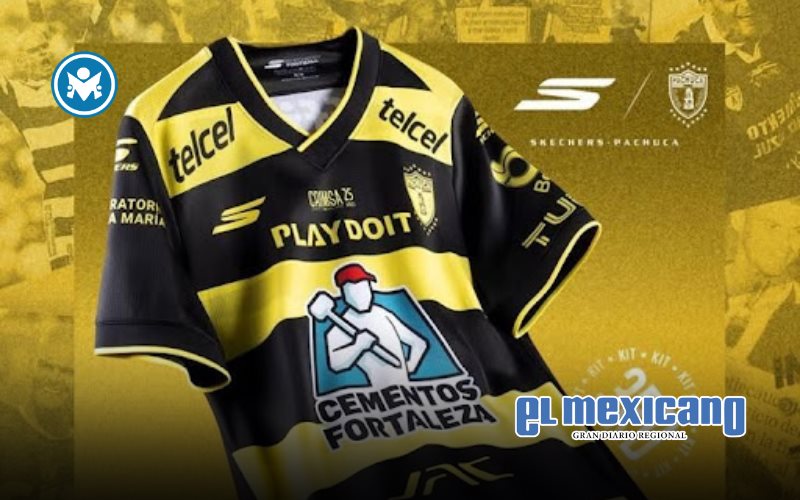 Pachuca rinde homenaje a Miguel Calero con su nuevo jersey alterno