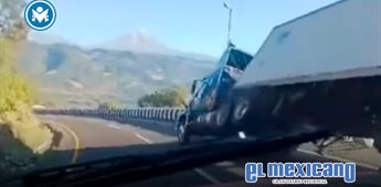 Tráiler vuelca en las Cumbres de Maltrata y deja dos heridos Tráiler vuelca en las Cumbres de Maltrata y deja dos heridos