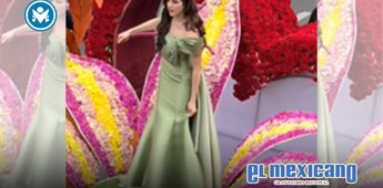 F&aacute;tima Bosch se desvanece durante desfile en Ambato, Ecuador