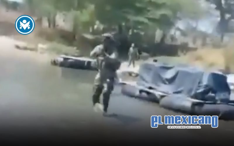 Confrontamiento verbal entre traficantes de gasolina y la Marina se viraliza