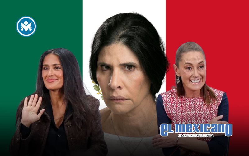 No te duele tu pa&iacute;s: Raquel Garza arremete contra Salma Hayek