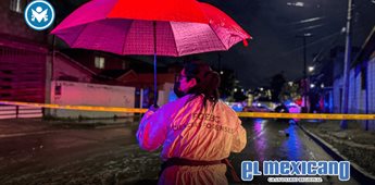 Lluvias arrastran cuerpo de mujer en colonia Mariano Matamoros