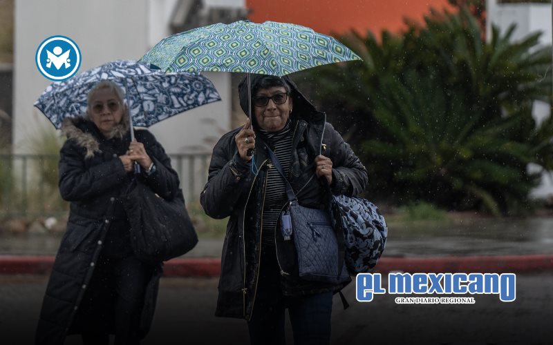Frente fr&iacute;o 35 sacude Baja California con lluvias, vientos intensos y temperaturas bajo cero