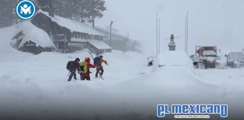 10 esquiadores desaparecidos tras avalancha en Lake Tahoe, California
