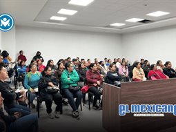 Ofrece CEJUM capacitación a beneficiarias de tarjeta violeta en San Quintín Ofrece CEJUM capacitación a beneficiarias de tarjeta violeta en San Quintín