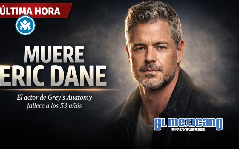 Muere el actor Eric Dane, recordado por Grey’s Anatomy y Euphoria