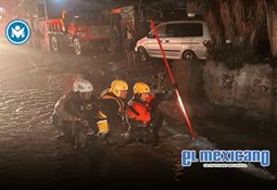 Localiza Bomberos Tijuana cuerpo sin vida de persona arrastrada por corriente de agua