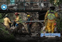 Localiza Bomberos Tijuana cuerpo sin vida de persona arrastrada por corriente de agua