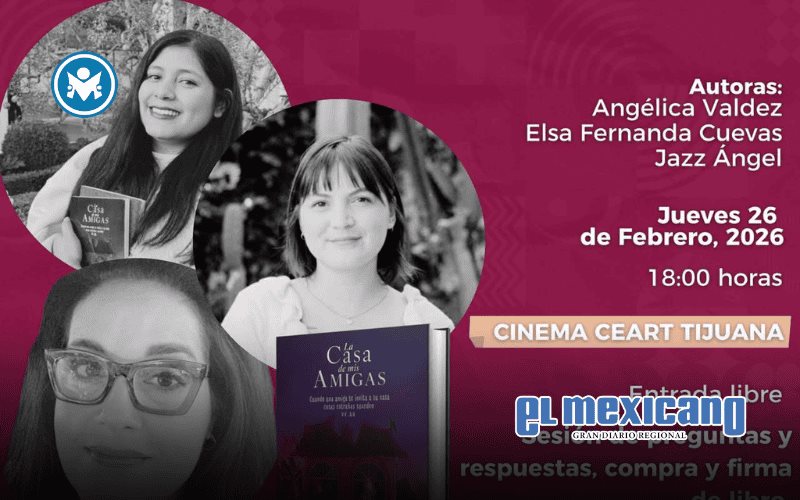 Secretar&iacute;a de Cultura de Baja California convoca a conferencia sobre literatura y amistad en el CEART