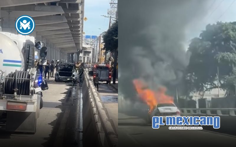 Reportan otro veh&iacute;culo que se incendi&oacute; en la avenida Internacional