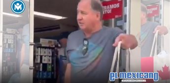 Canadiense es captado robando en tienda Oxxo en Puerto Vallarta