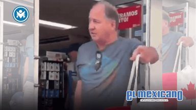 Canadiense es captado robando en tienda Oxxo en Puerto Vallarta Canadiense es captado robando en tienda Oxxo en Puerto Vallarta