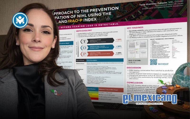 Presenta Dra. Talia Orenday innovaci&oacute;n auditiva en foro internacional