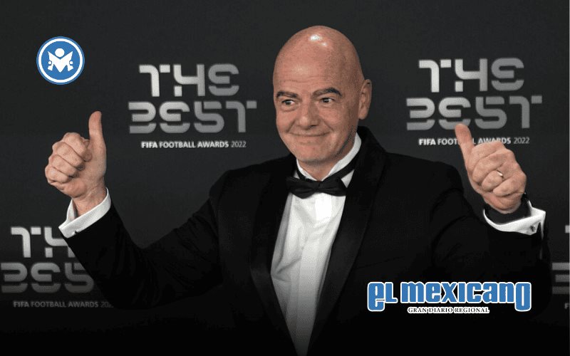 Presidente de la FIFA asegura estar tranquilo con M&eacute;xico como sede del Mundial 2026