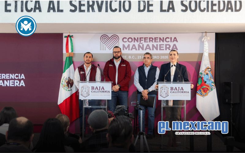 Anuncia Marina del Pilar obras para garantizar movilidad y agua en Tecate