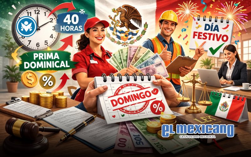 &iquest;Cambian la prima dominical con la jornada de 40 horas?