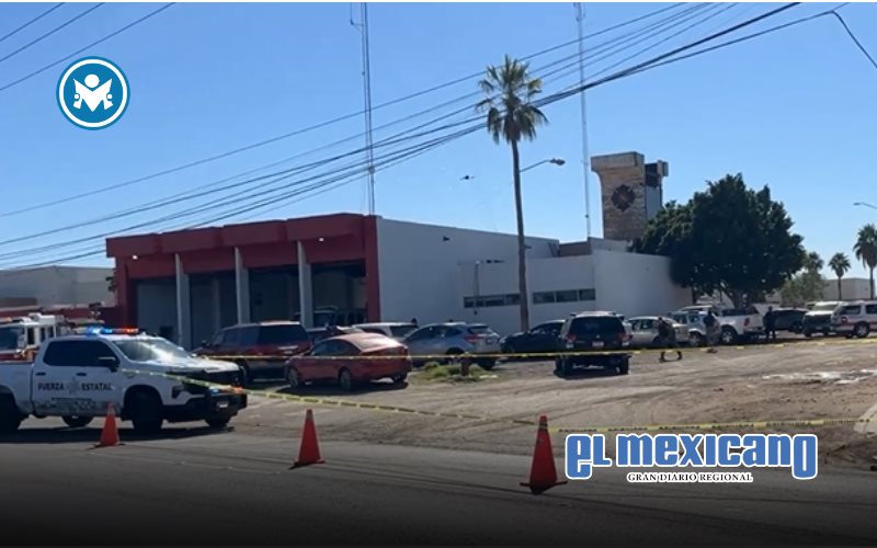 Evacúan estación de Bomberos en Mexicali por presunta bomba este 26 de febrero Evacúan estación de Bomberos en Mexicali por presunta bomba este 26 de febrero