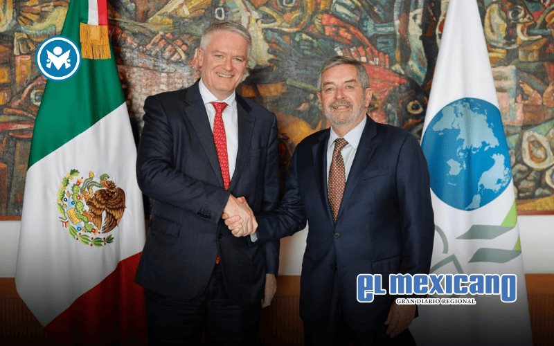 Juan Ram&oacute;n De la Fuente se re&uacute;ne con el secretario general de la OCDE