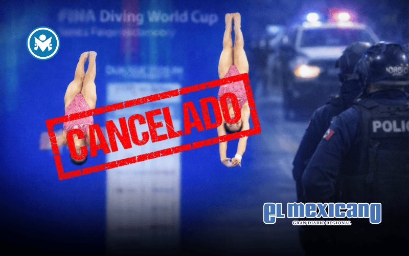 Cancelan la Copa Mundial de Clavados en Guadalajara por motivos de seguridad
