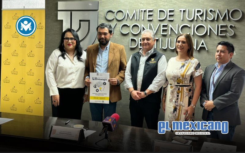 Anuncian "LII Congreso Nacional de Psicología CNEIP 2026" en Tijuana Anuncian "LII Congreso Nacional de Psicología CNEIP 2026" en Tijuana
