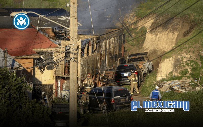 Explosi&oacute;n por fuga de gas deja nueve lesionados en Villas de Baja California