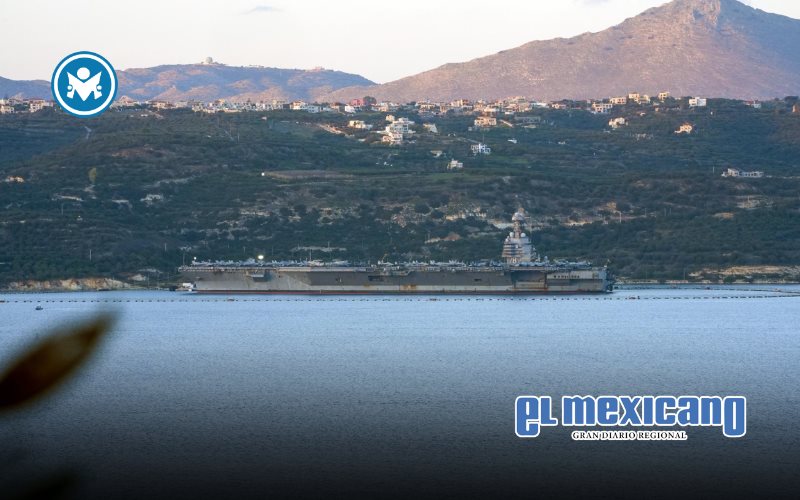 EU envía el portaaviones USS Gerald R. Ford a la costa de Israel EU envía el portaaviones USS Gerald R. Ford a la costa de Israel