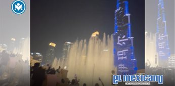 Turistas en Dub&aacute;i graban c&oacute;mo las defensas derriban drones iran&iacute;es durante ataques a&eacute;reos