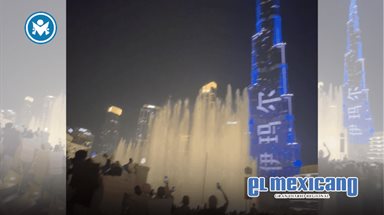 Turistas en Dub&aacute;i graban c&oacute;mo las defensas derriban drones iran&iacute;es durante ataques a&eacute;reos