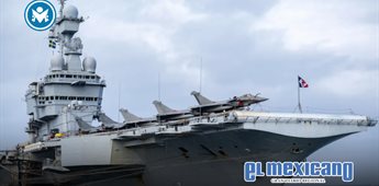 Francia env&iacute;a portaaviones Charles de Gaulle a Medio Oriente