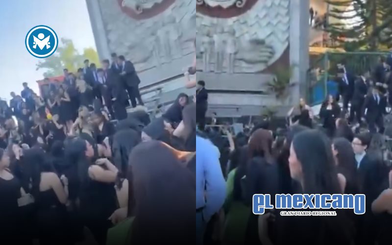 Otro templete se cae durante fotograf&iacute;a de generaci&oacute;n