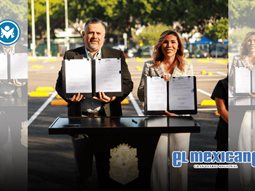 Entrega Marina del Pilar nuevo estacionamiento en UABC Entrega Marina del Pilar nuevo estacionamiento en UABC