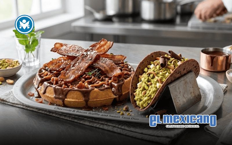 El chocolate toma protagonismo: waffles y tacos se reinventan con nuevas tendencias gastron&oacute;micas