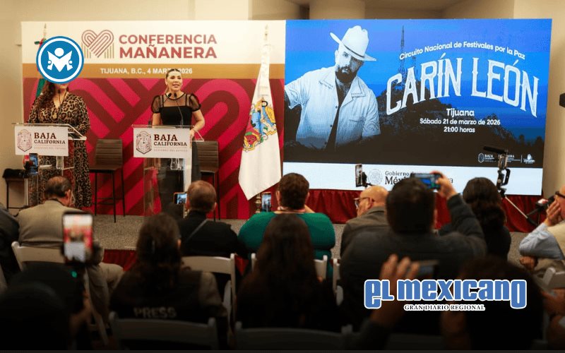 En Tijuana iniciar&aacute; la ruta del circuito nacional de Festivales por la Paz con Car&iacute;n Le&oacute;n