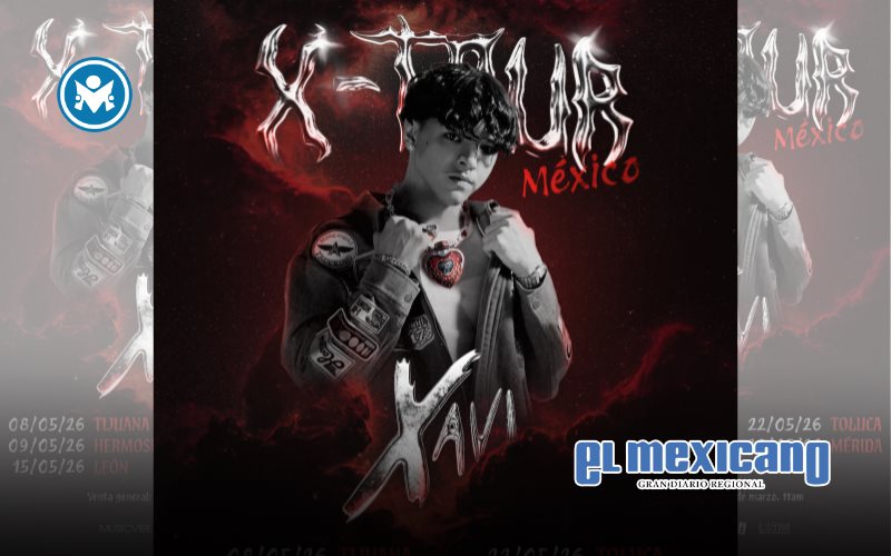 Todo listo para el "X Tour": Xavi abre venta general en M&eacute;xico este 05 de marzo