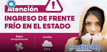 Frente fr&iacute;o 39 traer&aacute; lluvias fuertes, vientos y posible nieve a Baja California