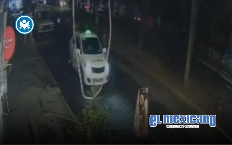 Captan a polic&iacute;a moviendo taxi con cad&aacute;veres en CDMX y Naucalpan