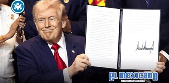 Trump anuncia coalici&oacute;n militar regional contra c&aacute;rteles y afirma que Sheinbaum rechaz&oacute; propuesta para erradicarlos