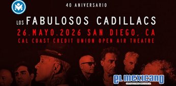 Los Fabulosos Cadillacs dar&aacute;n concierto en San Diego en mayo