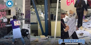 Irrupci&oacute;n en la Fiscal&iacute;a durante marcha del 8M deja da&ntilde;os y expedientes sustra&iacute;dos