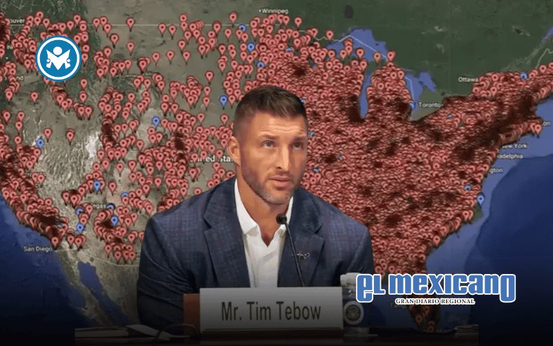 Tim Tebow alerta en el Senado de EU sobre crisis de abuso infantil en internet