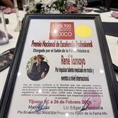 Reconocen a Ren&eacute; Tamayo con Premio a la Excelencia Profesional