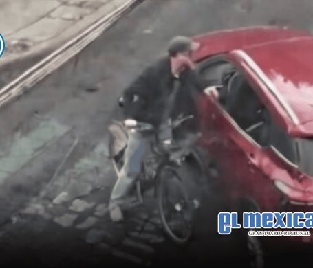 Ciclista franc&eacute;s golpea a conductora tras discusi&oacute;n por ciclov&iacute;a en la Roma-Condesa