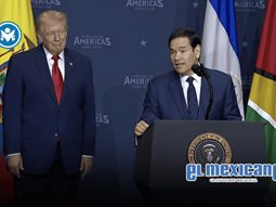 Marco Rubio habla en espa&ntilde;ol en cumbre impulsada por Trump y agradece apoyo de 12 pa&iacute;ses de Am&eacute;rica