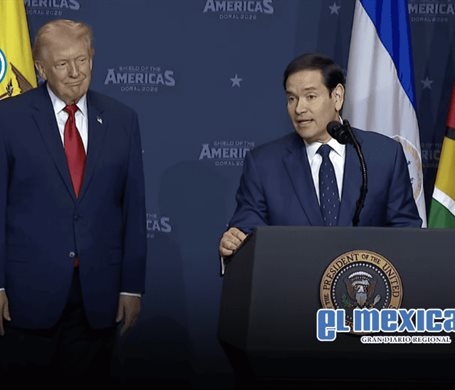 Marco Rubio habla en espa&ntilde;ol en cumbre impulsada por Trump y agradece apoyo de 12 pa&iacute;ses de Am&eacute;rica