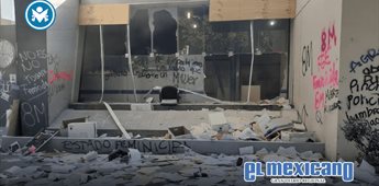 Documentos da&ntilde;ados en protesta del 8M en Fiscal&iacute;a eran copias: Marina del Pilar