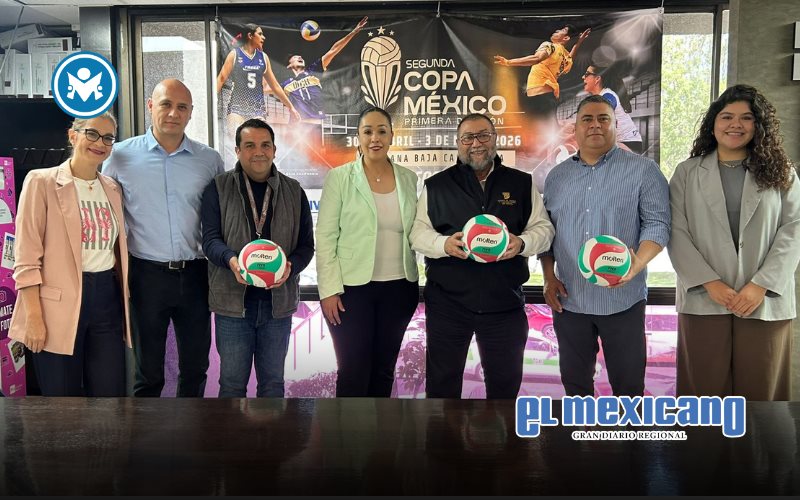 Anuncian en Tijuana la realizaci&oacute;n de la Copa M&eacute;xico de V&oacute;leibol de Primera Divisi&oacute;n 2026